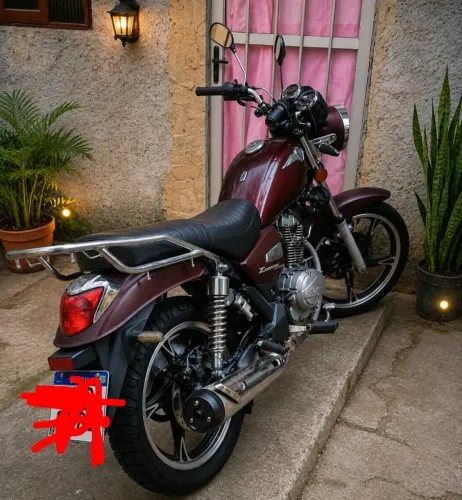 Moto Haujue Chopper road 150