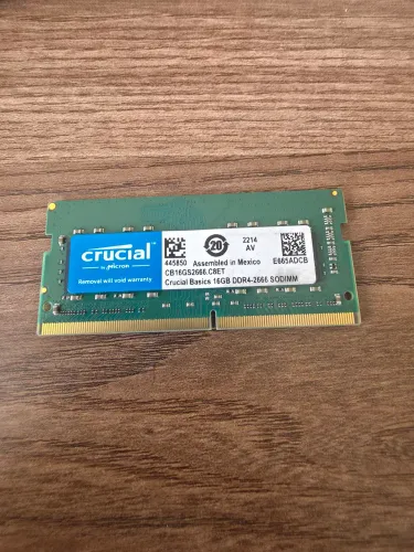 Memória DDR4 16GB Notebook