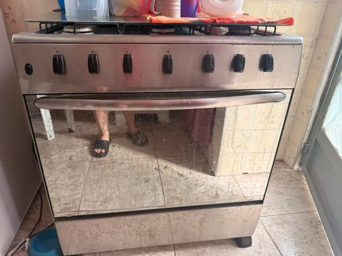 Vendo fogão usado, com defeito