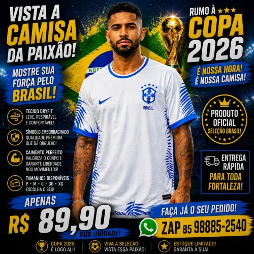 Blusa pra copa 