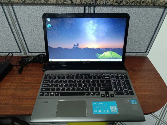 Notebook Sony vaio Core i5/8gb/500gb tela 16" wi-fi webcam bluetooth hdmi windows 10