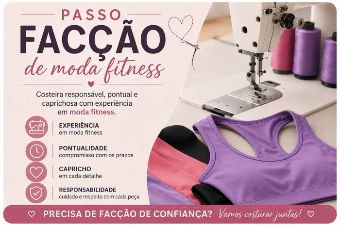 Passamos facção moda fitness 