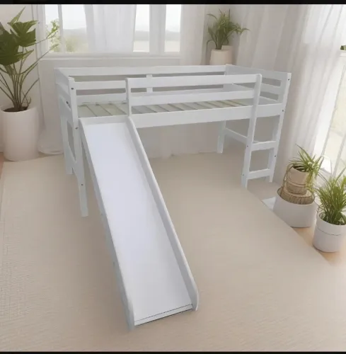 Vendo cama montessoriana com escorregador