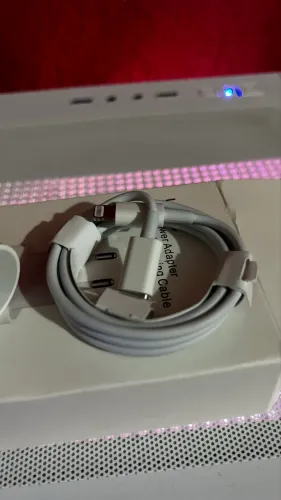 Carregador USB-C 20W com Cabo USB-C para Lightning - Carregamento Rápido