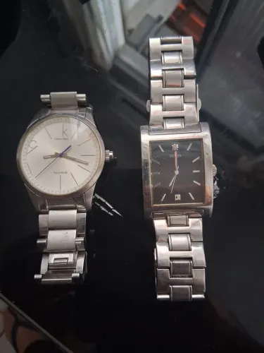 Vendo dois relógios AUTÊNTICOS, guess e Calvin Klein, ambos adquiridos é-nos EUA