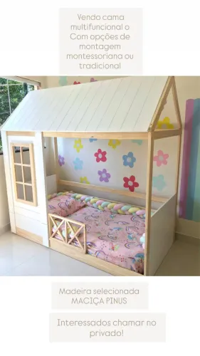 Cama infantil solteiro