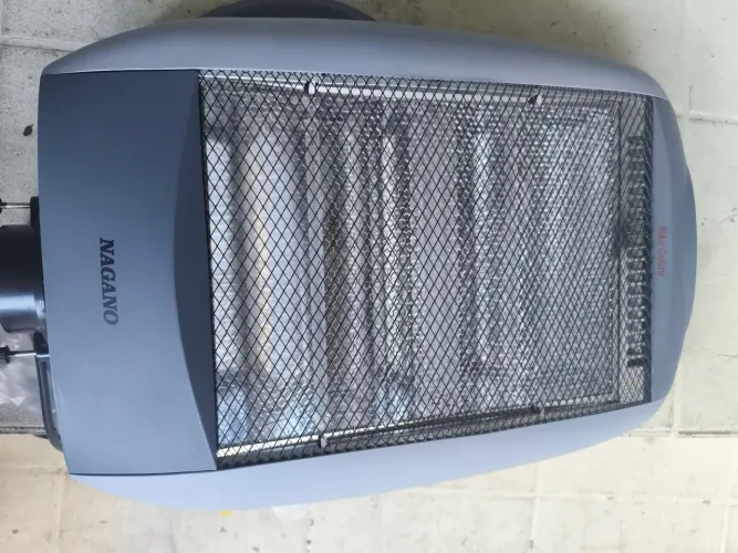 Climatizador Aquecedor Lâmpadas de Halogênio 1200w 220V