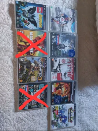 Jogos ps3 usados