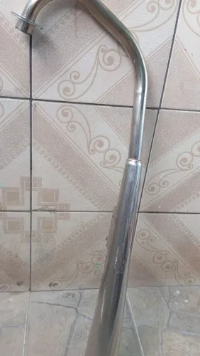 Vende-se escapamento gemoto tá zero valor 250 reais Titan KS 