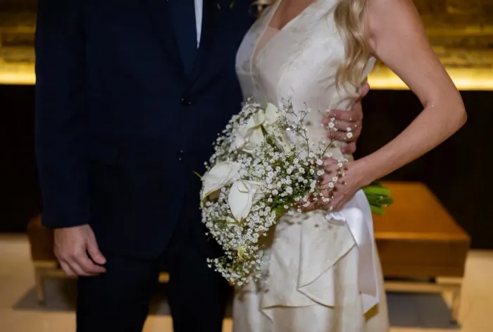 Vestido de noiva maravilhoso