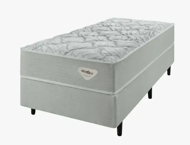 Colchão de Molas Ensacadas Solteiro Ecoflex 88x188x35- Select Colchões.