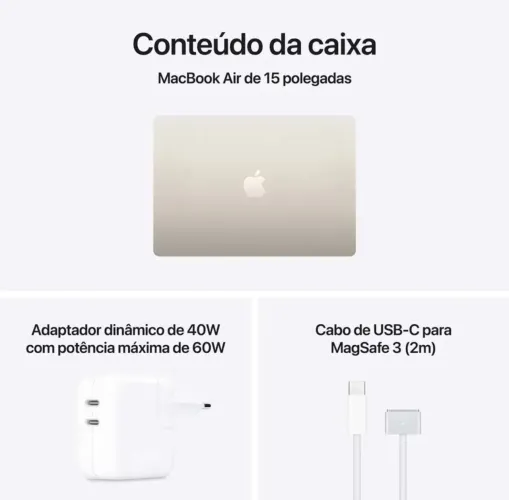 Macbook Air M5 24GB 1TB RAM Tela 15 polegadas - Poucas Semanas de Uso