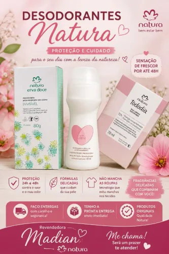Produtos Natura e Avon