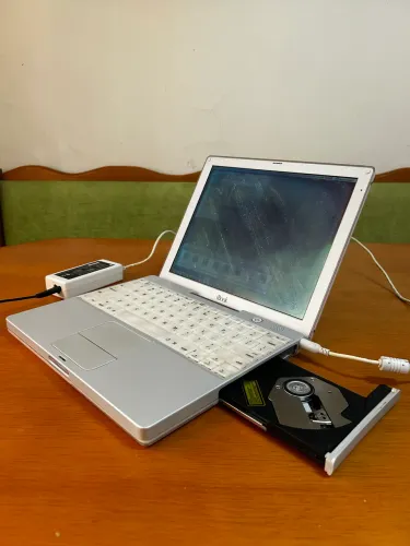 Apple iBook 2001 antigo vintage colecionador