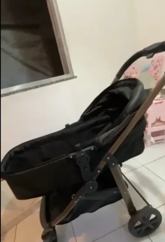 Carrinho para bebê galzerano está com todas as partes