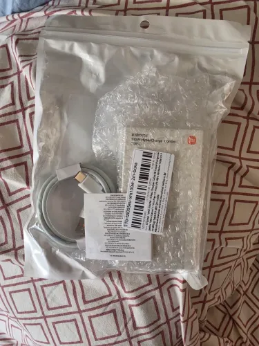 Carregador original Xiaomi 100w lacrado + cabo 2m