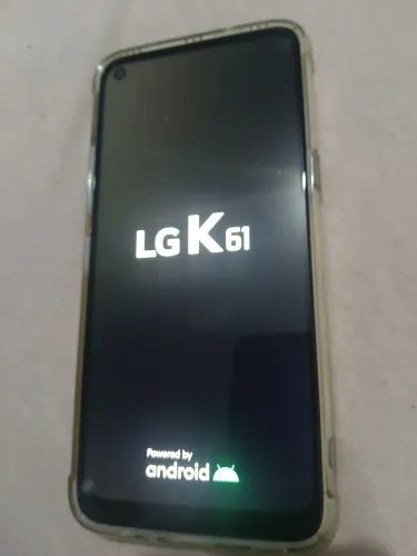 LG K 61 128 gigas 6 messes de uso completo na caixa