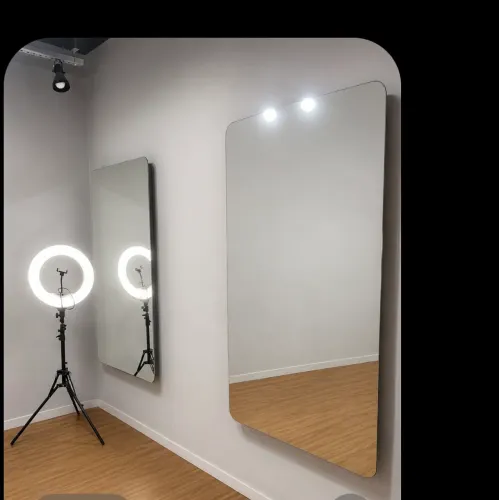 Espelhos grandes +Ring Light