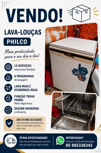 Vendo máquina de lavar louças