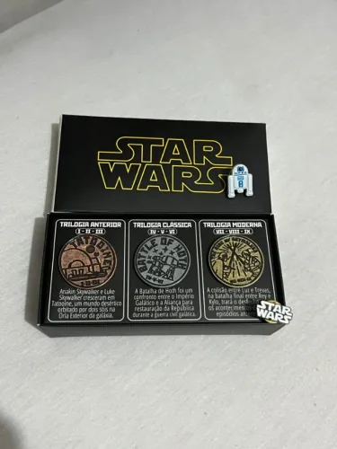 Kit Pins Star Wars - Coleção Trilogias (Série Limitada)