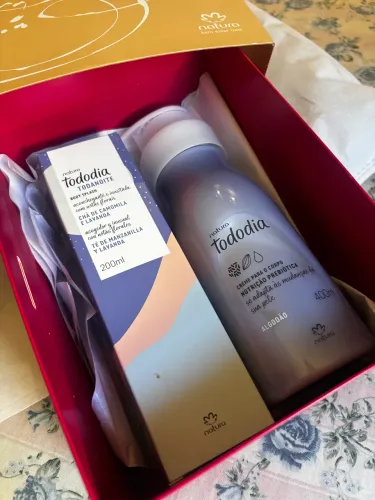Kit Natura Tododia Algodão