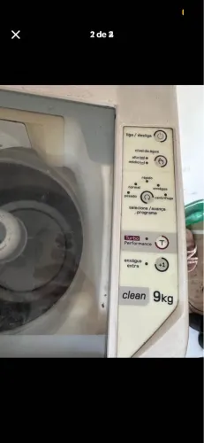 Máquina 9Kg pra hoje