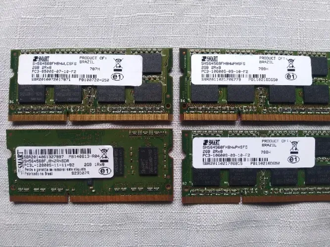 8GB Memória RAM DDR3 (4x2GB) para notebook. Leia o anúncio!
