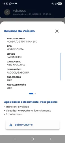 Moto para o dia a dia,amortecedores novos,bengalas revisadas,motor sem vazamentos.
