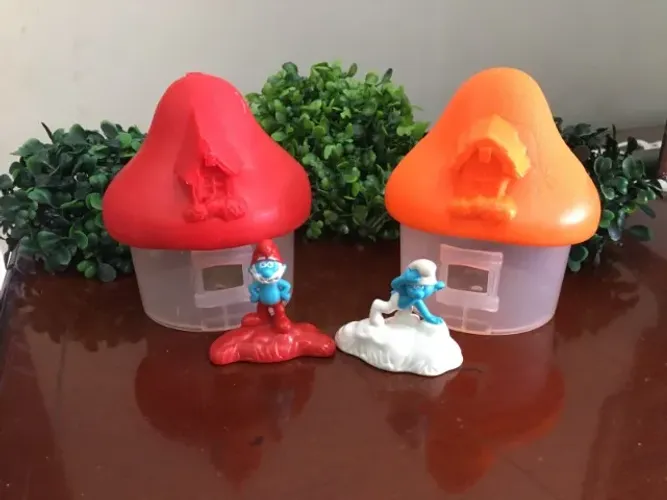 Mini kit festa decoração Smurfs