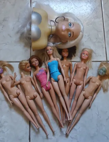 Lote barbie para restauro