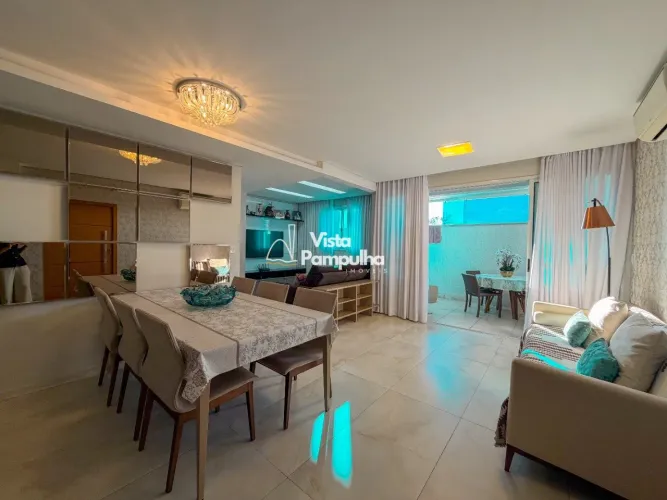 Área Privativa | 135 m² | 3 quartos (1 suíte) | Elevador | 3 vagas | Itapoã | Belo Horizon
