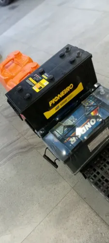 Bateria pioneiro 150ah semi-nova