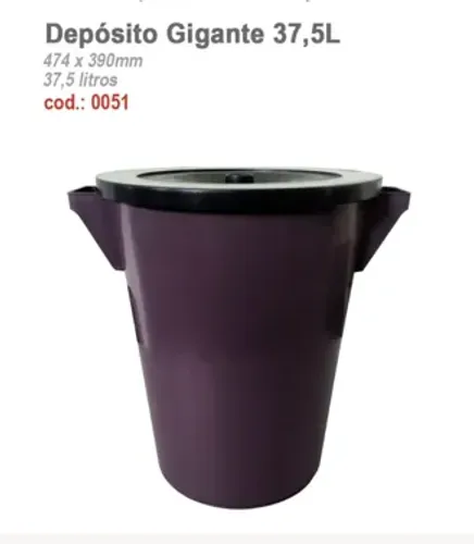 Depósito Gigante 37,5L