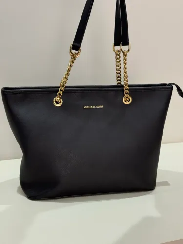 Bolsa Michael Kors Jet Set Preta