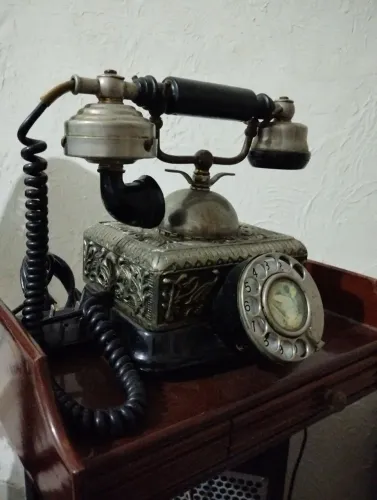 Telefone antigo de disco