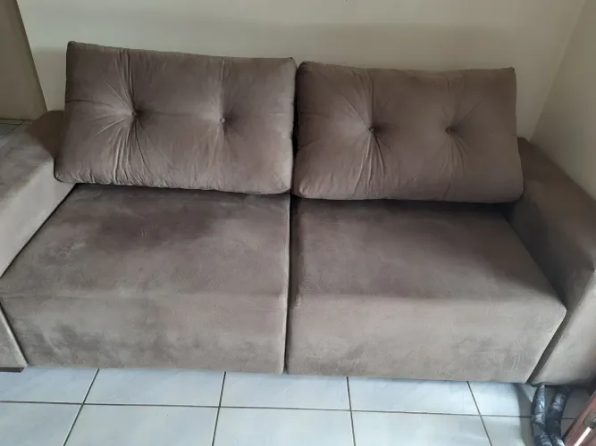 Sofá retrátil 2 lugares