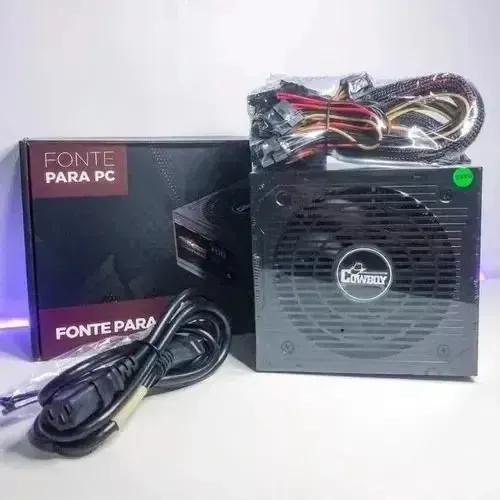 Fonte Atx 700w Reais Gamer Silenciosa Pc Computador CB-201