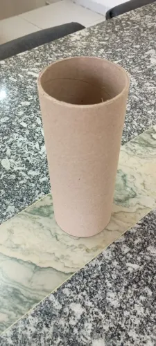 Saco com 100 Tubetes de Papelão (Miolo de Bobina) na Medida 216x76x3mm (Lacrado)