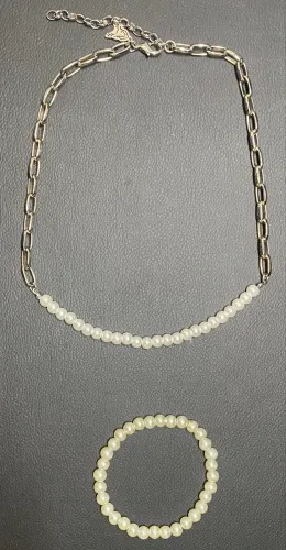 Kit Colar + Pulseira de Pérolas - Nordmann Co