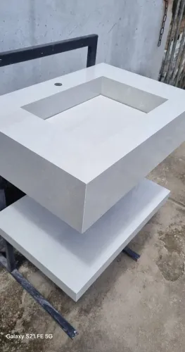 Pia de porcelanato 60x40 