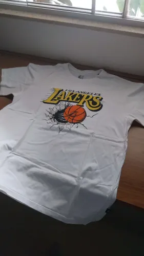 Camisa Lakers algodão NOVA