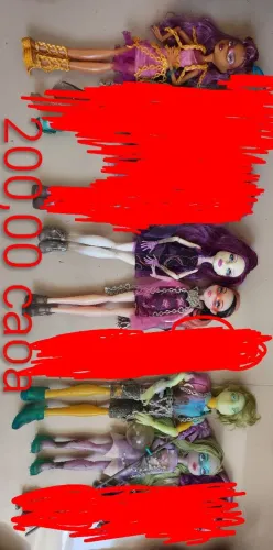 Boneca Monster 200 cada ou 800 todos