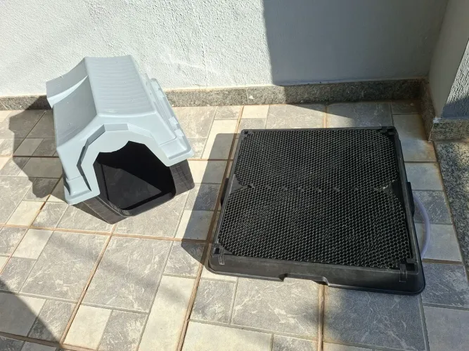 Banheiro Pet weasy 70x70 + casinha nº5