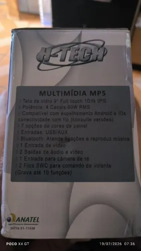 Uma multimídia H-tEGH 9001 G4 9"P