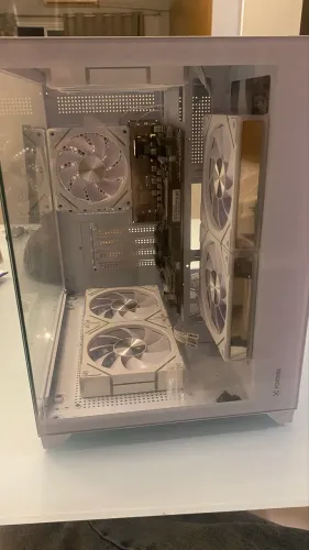 Kit pc gamer gabinete + placa-mãe + fans