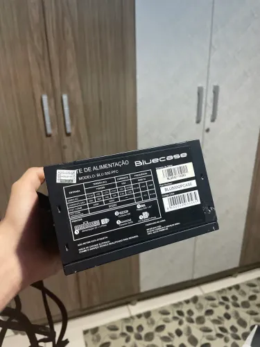 Fonte 500w da bluecase com pfc ativo