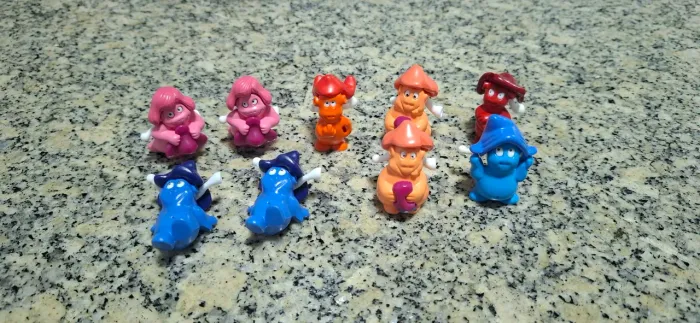 Lote coleção dos Fantasminhas - Kinder Ovo Anos 90
