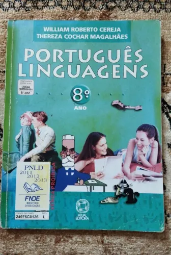 Livro de português: linguagens para Recortes ou tarefas escolares