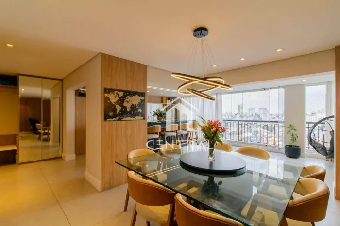 Apartamento no Condomínio Sólon, com 3 suítes à venda, 182 m² por R$ 2.250.000 - Vila Rosá