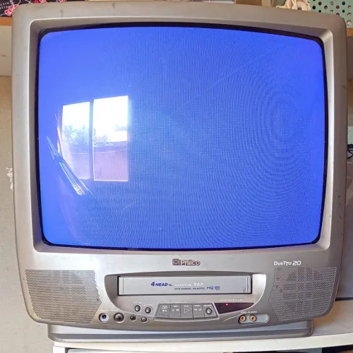 Tv tubo Philco 20P Com VHS embutido